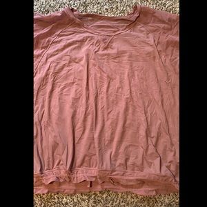 Lululemon Mauve Workout Top